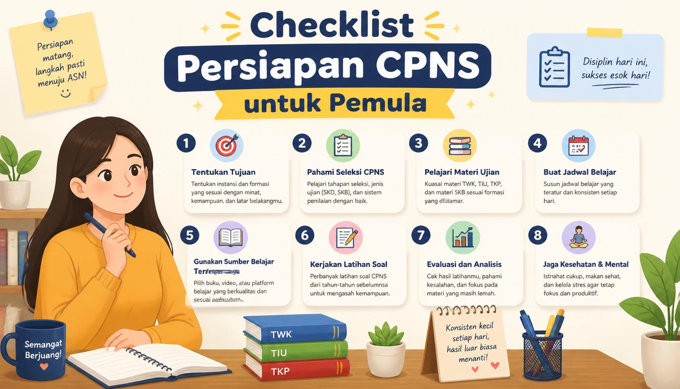 Checklist Persiapan CPNS untuk Pemula