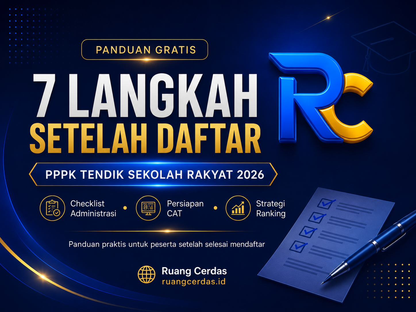 7 Langkah Setelah Daftar PPPK Tendik Sekolah Rakyat 2026