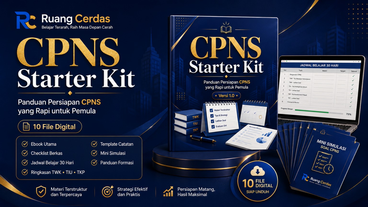 CPNS Starter Kit – Panduan Persiapan CPNS untuk Pemula